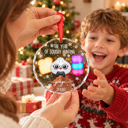 The Year Of Squishy Hunting Christmas Gift For Squishy Hunter - Personalized Ornament