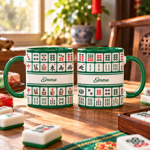 Mahjong Mug - Custom Gifts for Him/Her