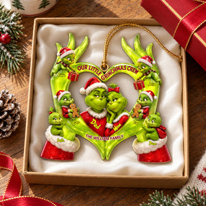 Little Mischief Christmas Ornament - Personalized Gifts For Family