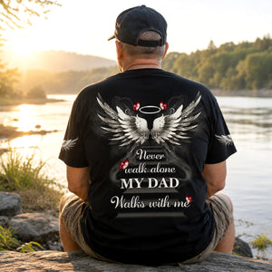 Never Walk Alone - Personalized Memorial T-Shirt