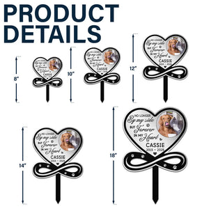 Custom Photo You Left A Paw Print On Our Hearts Forever Memorial - Personalized Metal Sign