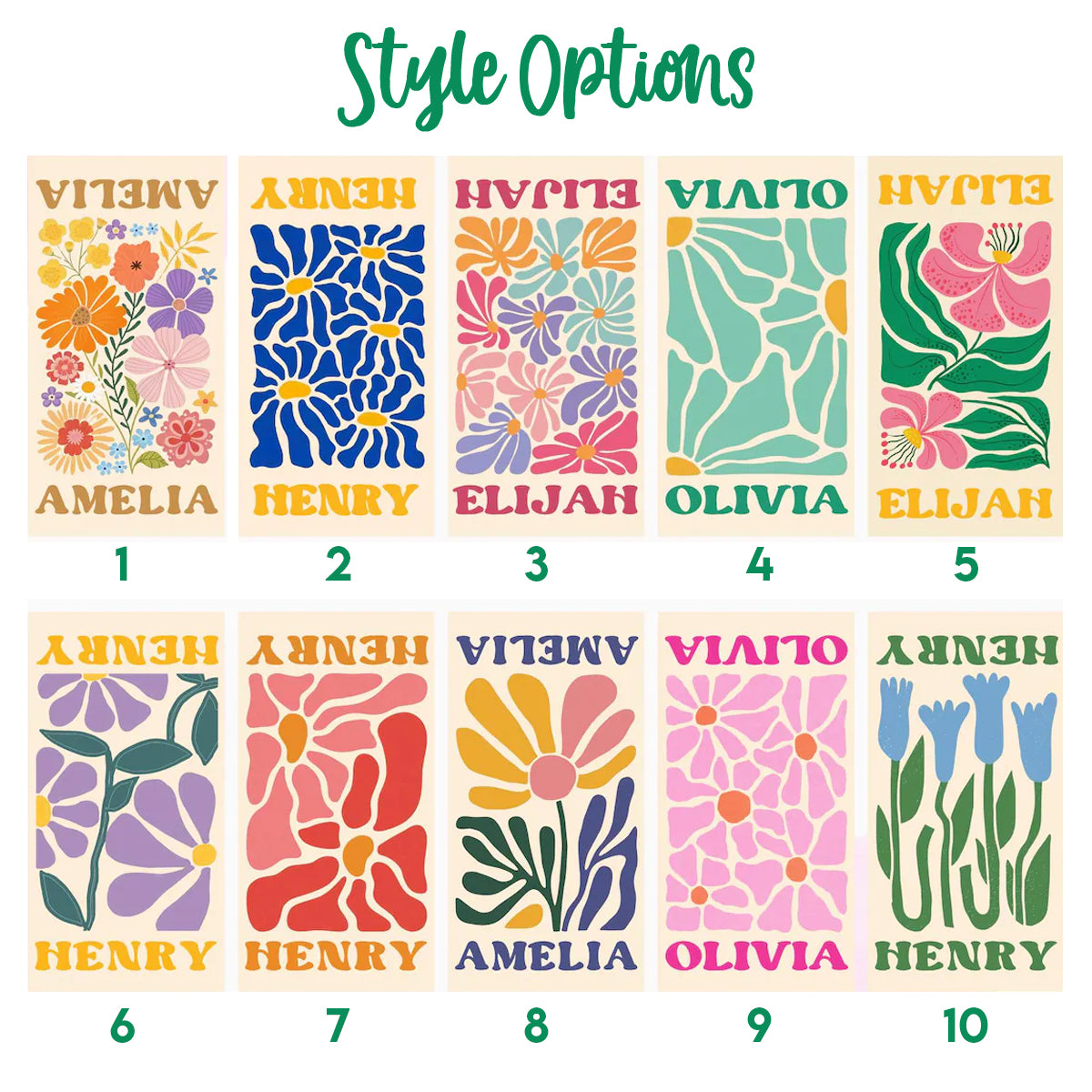 Retro Flower For Coworkers, Friends, Self Gift - Personalized Desk Mat
