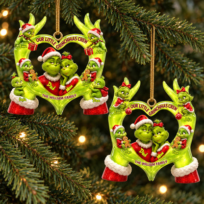 Little Mischief Christmas Ornament - Personalized Gifts For Family