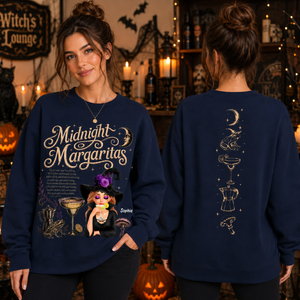 Vintage Midnight Margaritas Shirt, Practical Magic Tee, Retro Halloween Movie Shirt, Girls Tequila Shirt, Spooky Season Gift