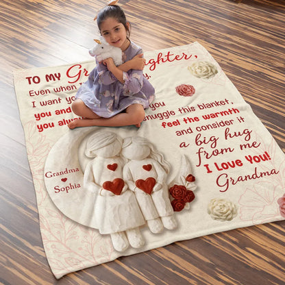 I Want You Know How Much I Love You - Personalized Custom Fleece Blanket