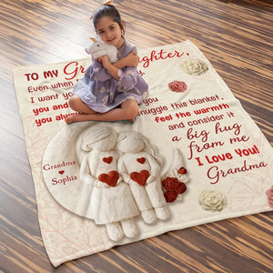 I Want You Know How Much I Love You - Personalized Custom Fleece Blanket
