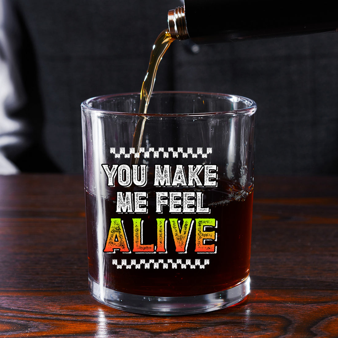 I Rode It So It's Mine - Personalized Whiskey Glass - Anniversary Gift, Valentine's Day Gift For Couple