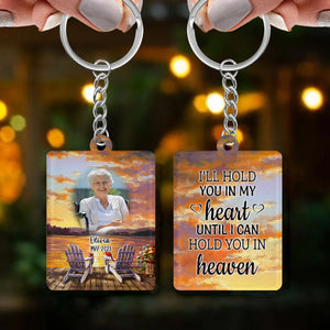 Customized Memorial Keychain-Memory Keyrings-Bereavement Photo Gifts