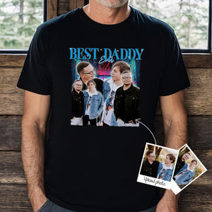 Best Daddy Ever Custom Photo - Personalized Apparel - Gift For Father, Dad, Daddy, Father's Day bannerfbtshirt_10d67627-24d5-4b46-a2dd-c6173d55ec68.jpg?v=1708587951
