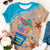 Grandma's Beach Buddies Summer Flip Flop - Personalized 3D Shirt - Gift For Grandma, Summer Vacation