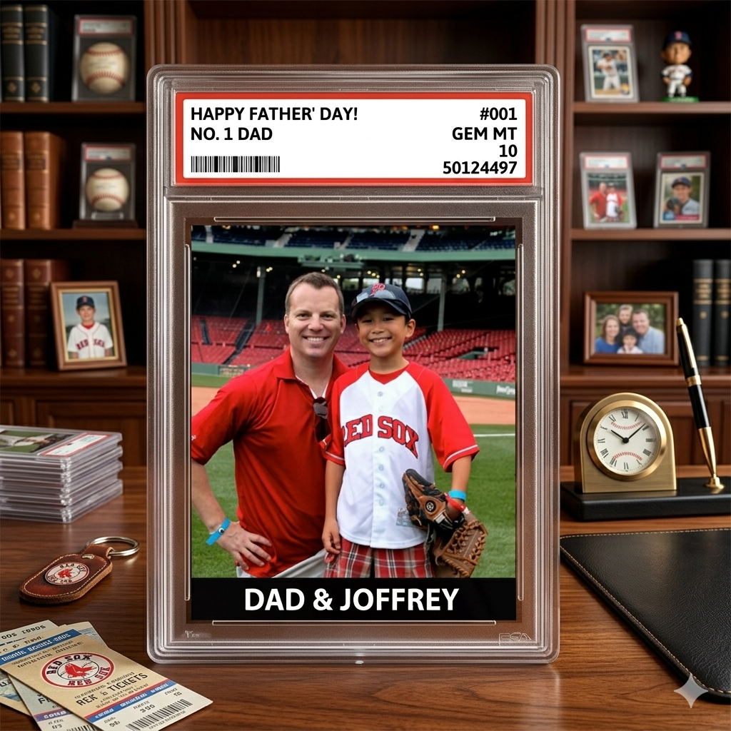 Custom Photo Baseball Gift Family Dream Team - Personalized Custom Shaped Acrylic Plaque