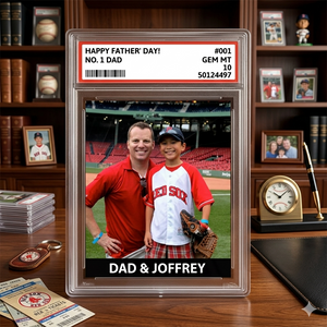Custom Photo Baseball Gift Family Dream Team - Personalized Custom Shaped Acrylic Plaque
