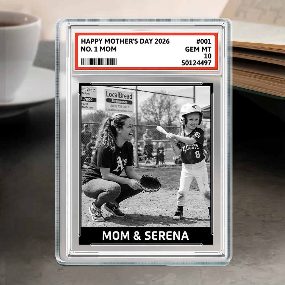 Custom Photo Baseball Gift Family Dream Team - Personalized Custom Shaped Acrylic Plaque