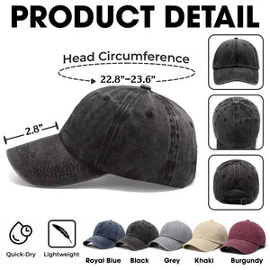 Classic Limited Edition - Personalized Vintage Embroidered Cap
