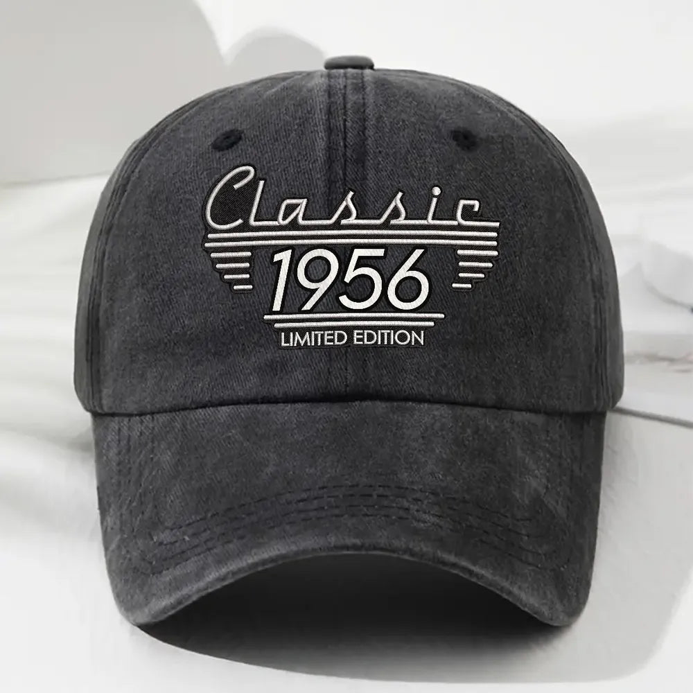 Classic Limited Edition - Personalized Vintage Embroidered Cap