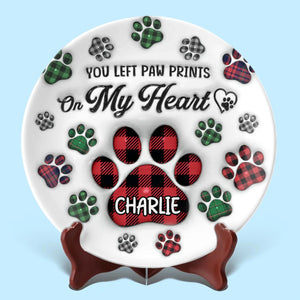 Until We Meet Again, My Sweet Friend - Memorial Personalized Custom 3D Inflated Effect Printed Ceramic Plate