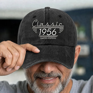 Classic Limited Edition - Personalized Vintage Embroidered Cap