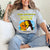 Personalized Simpsonized Potrait A Girl and Her Dogs Shirt, A Girl And Her Dog, A Bond That Can't Be Broken,Custom Dog Mom Shirt Friends Gift, Mom and Dog Shirt