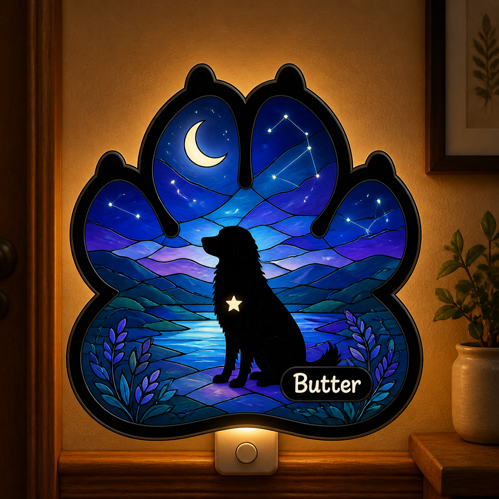 Paw Print Stained-Glass Pet Name Night Light – Dog Silhouette - Personalized Acrylic Night Light bb070ee4-00b7-4356-a20e-cea6504fdf3c.png