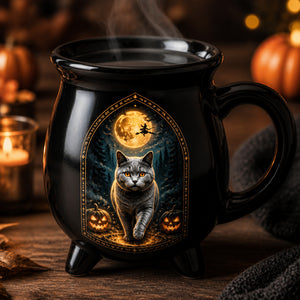 Custom Halloween Pet Portrait Cauldron Mug - Personalized Halloween Black Ceramic Witch Mug bb3e5eb8-1f50-4576-bc0b-f1b906b2a05a.jpg