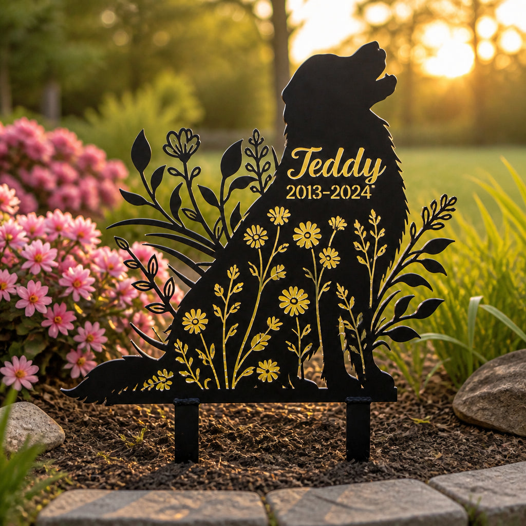 Dog Memorial Cut Metal Garden Sign – Custom Name & Years - Personalized Cut Metal Sign bb50e7a5-d0b2-44b6-8e83-8f56a9020251.jpg