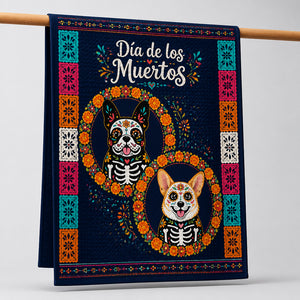 Day of the Dead Pet Portrait Kitchen Towel - Personalized Kitchen Towel bb5b6e12-6fbe-451a-b2b6-e5828e4f0240.jpg