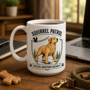 Squirrel Patrol Custom Pet Portrait Mug - Personalized Mug bb63e2d1-e9a8-4472-9a02-ef42447fbd5e.jpg