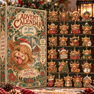 Highland Cow Christmas Advent Calendar 2026 – 24 Acrylic Hanging Charms, Funny Cow Holiday Countdown Gift bb68eb5c-a1b2-495f-bb0d-8975a1613625-m-i-1.png