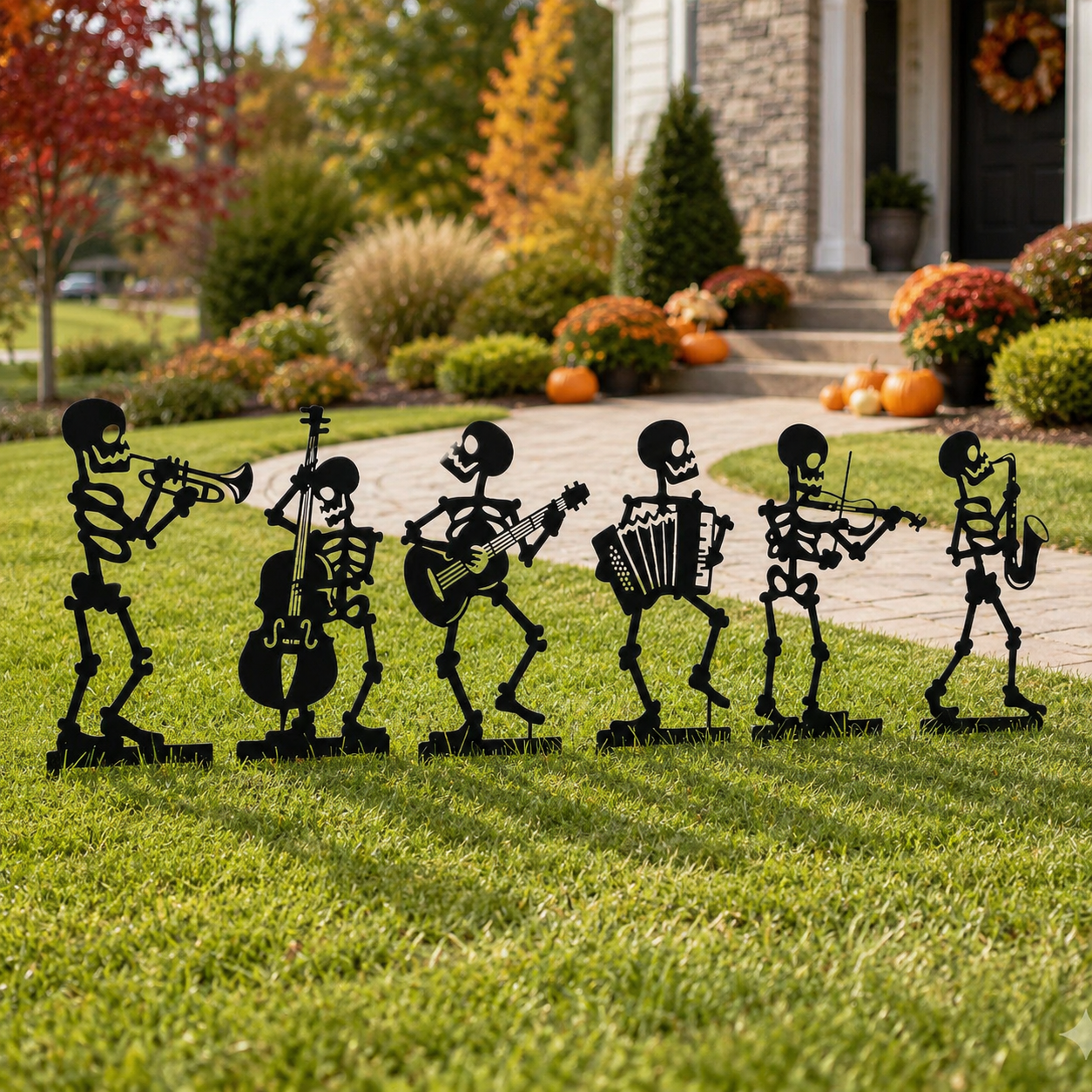 Outdoor Halloween Musician Skeleton Yard Stakes | Spooky Yard Display, Halloween Garden Signs, Skeleton Seasonal Decor, Gift for Music Lover bb6a224f-f4ee-4950-a9b8-dbe6bcc6bcf1-03c82d44-510a-46af-90c5-7aec7455d87b.png