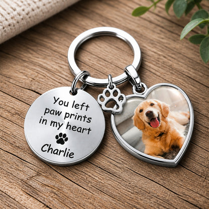 Pet Memorial Photo Charm Keychain — You left paw prints in my heart - Personalized Photo Charm Keychain bb6ac800-2e7c-48be-893e-21a41fd7fbac.jpg