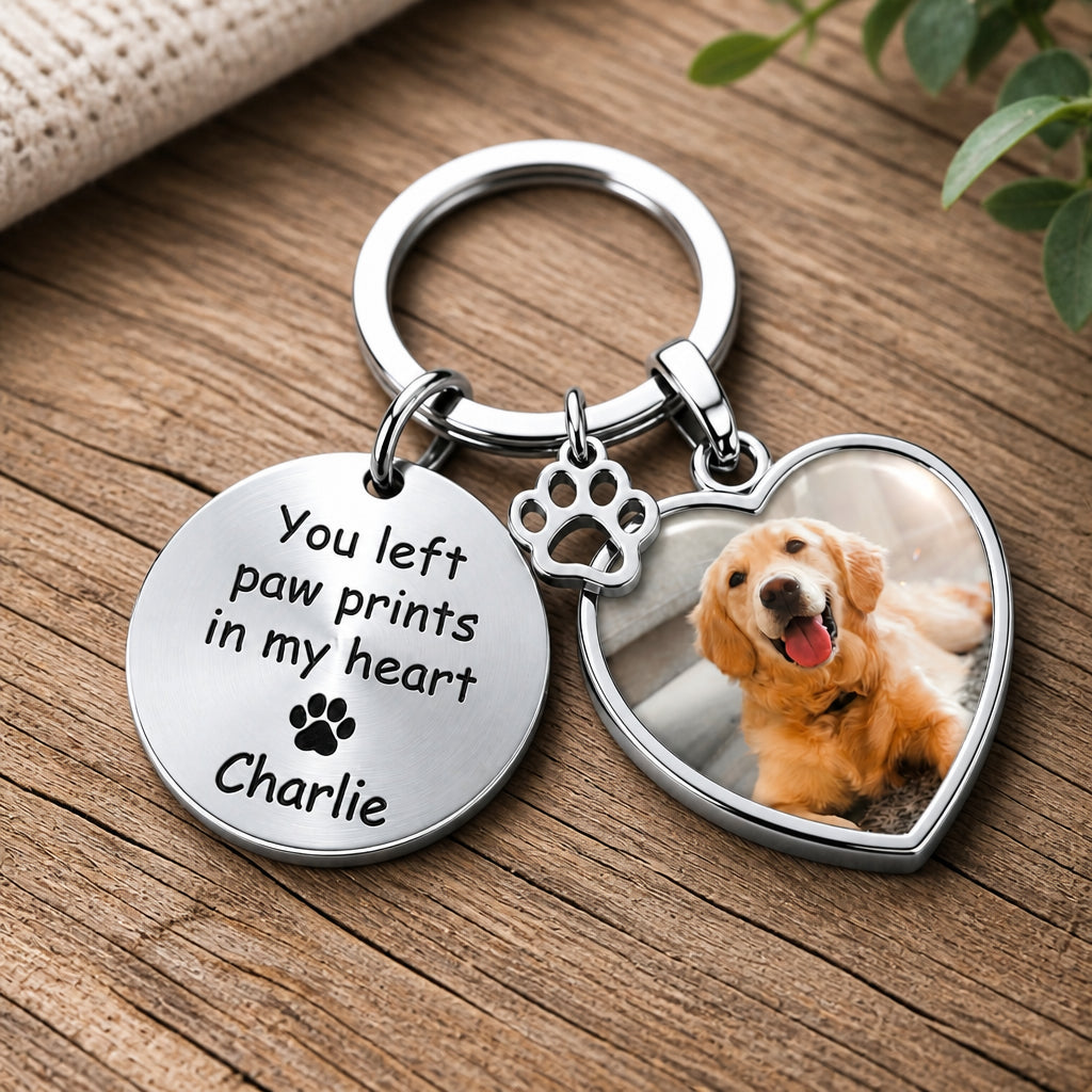Pet Memorial Photo Charm Keychain — You left paw prints in my heart - Personalized Photo Charm Keychain bb6ac800-2e7c-48be-893e-21a41fd7fbac.jpg