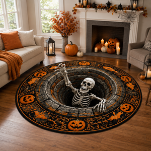 3D Skeleton Optical Illusion Round Rug Halloween Floor Mat Spooky Pumpkin Hole Carpet Scary Bottomless Pit Home Decor Halloween Party Rug bb724fd3-1e5c-4b70-a424-194e1e67861e-banner-1.png
