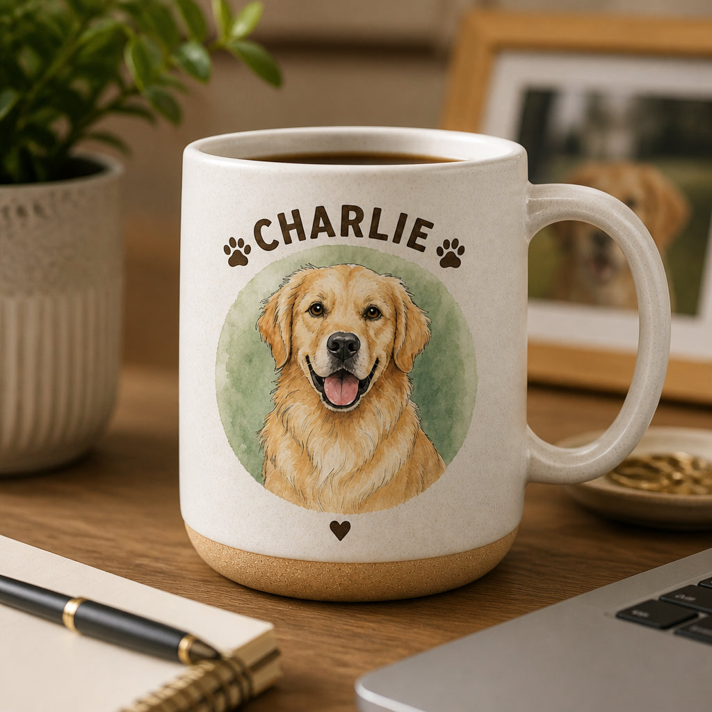 Custom Pet Portrait + Name Mug — Watercolor Circle Edition - Personalized Pottery Mug bb8b3343-3325-4a97-b0ef-60cfe21ff2bd.jpg