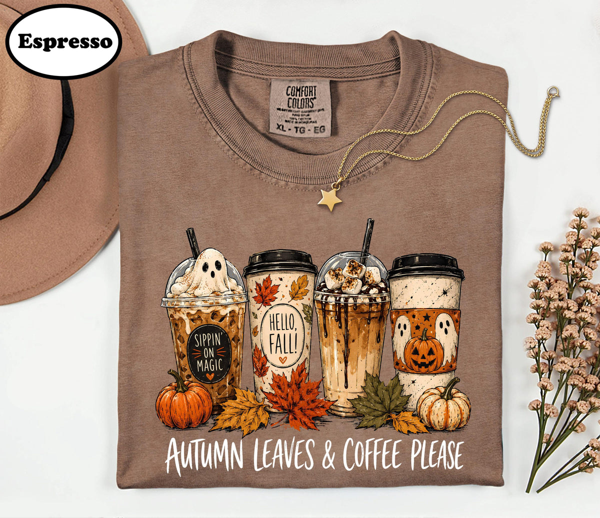 Halloween Coffee Shirt Comfort Colors Tee, Coffee Lover Gift, Ghost Coffee Cup Sweatshirt, Pumpkin Spice Fall Outfit, Cozy Autumn Apparel bb8cb775-ebbd-4243-bdbc-44245c92f192-3.jpg