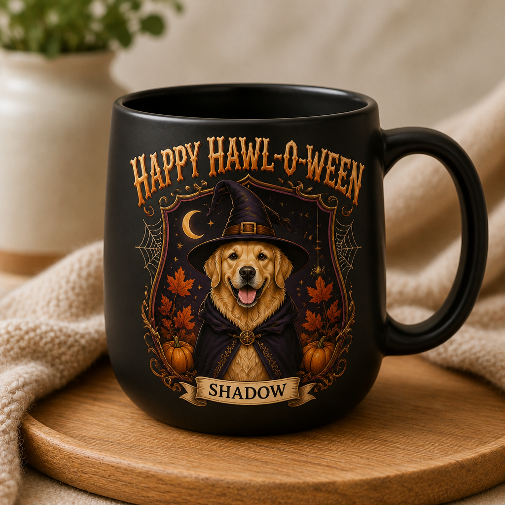 Happy Hawl‑o‑ween Custom Pet Portrait Pottery Mug - Personalized Pottery Mug bb8d85f0-f7b3-452c-b791-2fdc3dd733f5.png