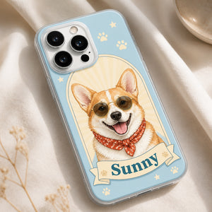 Retro Arch Custom Pet Portrait Phone Case - Personalized Phonecase bbaa7686-2f15-4f7d-8eb2-1ecfac1bcb0f.jpg