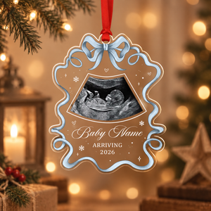 Custom Baby Expecting See You Ornament, Personalized Baby Scan Christmas Bauble With Photo, Baby Arriving Ornament Decor - Christmas Gift For New Mom bbad5022-2dd4-4ee3-9ec2-7c9e46eb3295-th9.png