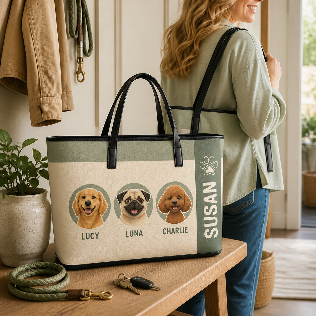 Custom 3‑Pet Portrait AOP Tote – Owner Name & Paw Motif - Personalized AOP Tote bbb3986b-c3cd-42bd-8429-b1b63d9185bc.jpg