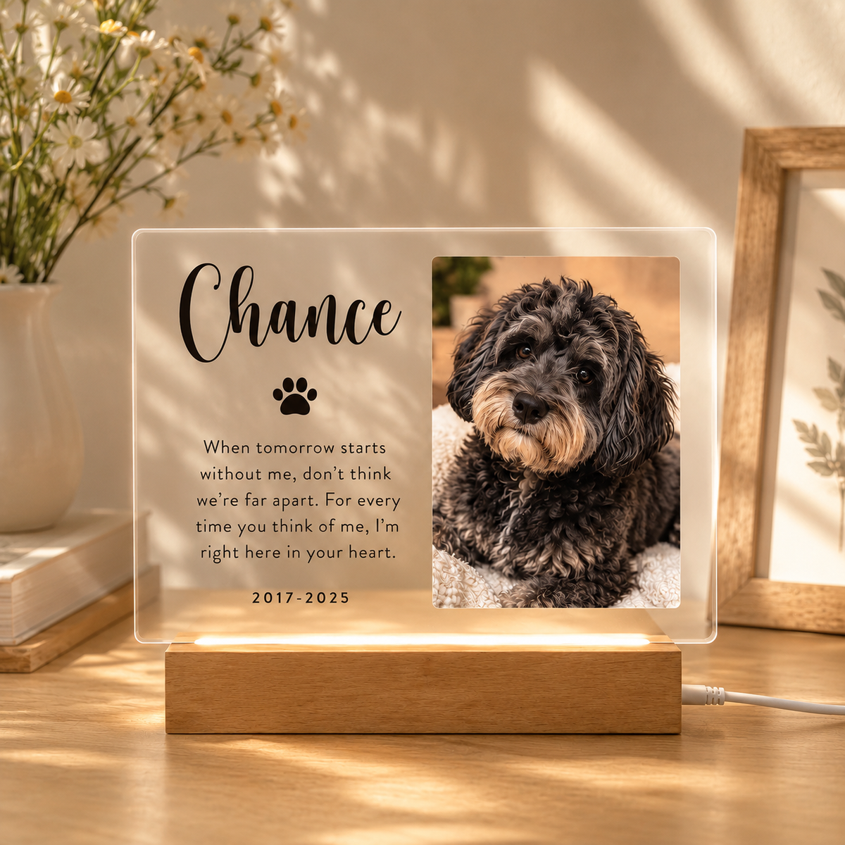 Pet Memorial Plaque, Personalized Gifts for Pet Loss, Sympathy Gift for Cat, Dog and Any Other Animals bbbc740b-3823-487d-b068-d71f25089339-9689939e-8865-437b-ada1-6ad912d1d83e.png