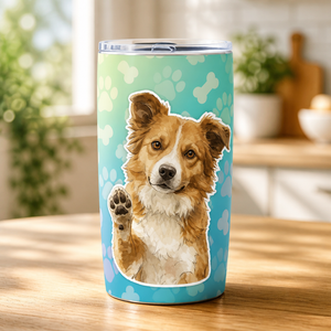 Custom Pet Portrait Tumbler – Hand‑Painted Style - Personalized Tumbler bbc091c1-aef3-4d34-be6f-edc3865112a6.png