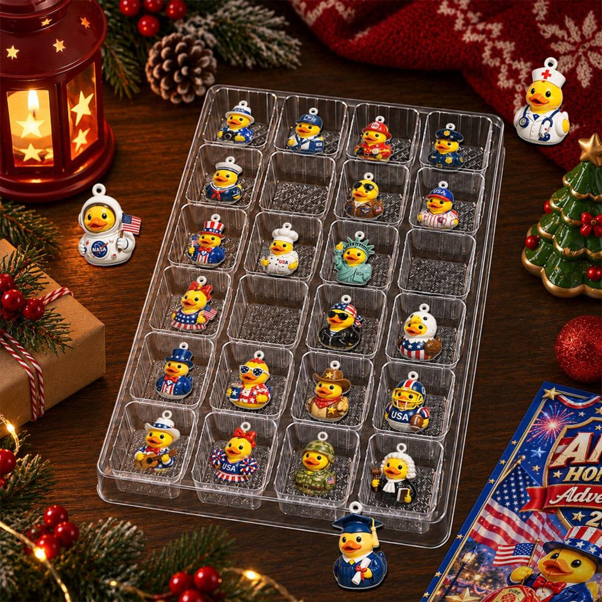 America Honor Ducks Advent Calendar, 24 Acrylic Charms, 2026 Patriotic Duck Countdown, American Keepsake bbd81775-d766-44b3-a91e-12c0316c1367-il_1588xN.8573064637_hqh5.jpg