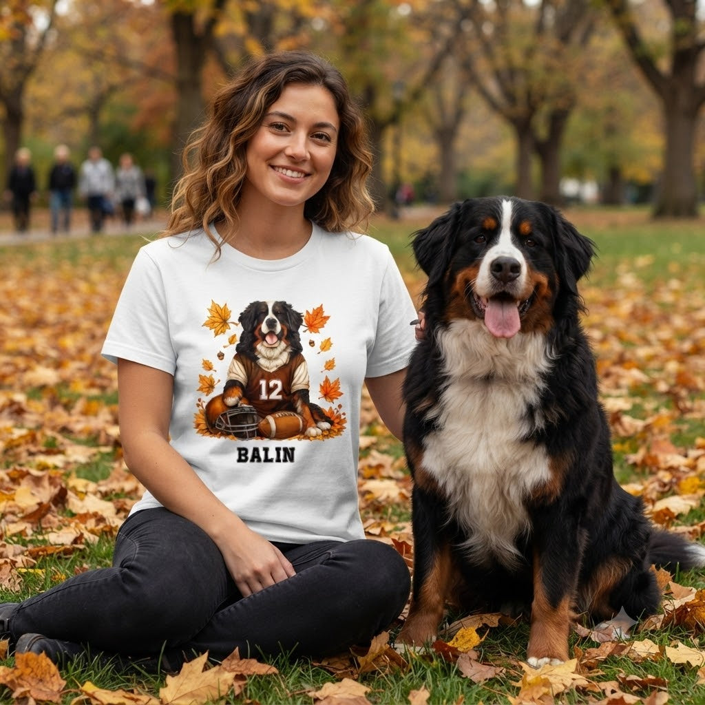 Football Dog Cat Upload Photo - Personalized Shirt - Fall Season Gift For Man, Woman bc09146c-f3ed-46e5-a05b-bd77f7d9af38-bda174e7-38c4-43fe-b4a5-f2b420aeef0b.jfif
