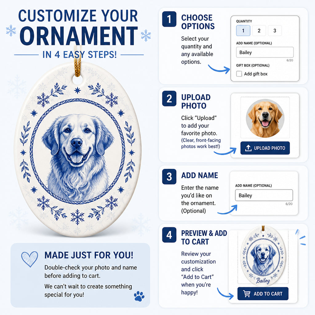Delft Blue Custom Pet Portrait Ornament - Personalized Ornament bc105f5e-0f12-412b-9d83-112790bcd59d.jpg