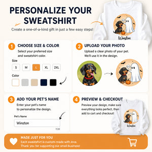 Boo‑p Dachshund Ghost Personalized Sweatshirt - Personalized Sweatshirt bc28ca4d-9e3c-40ba-816d-cc2d434e4721.jpg