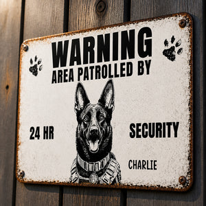 Custom Photo Dog Security Metal Sign - Personalized Metal Sign bc2e14ef-7c4e-4589-8194-8c95c2d9243c.jpg