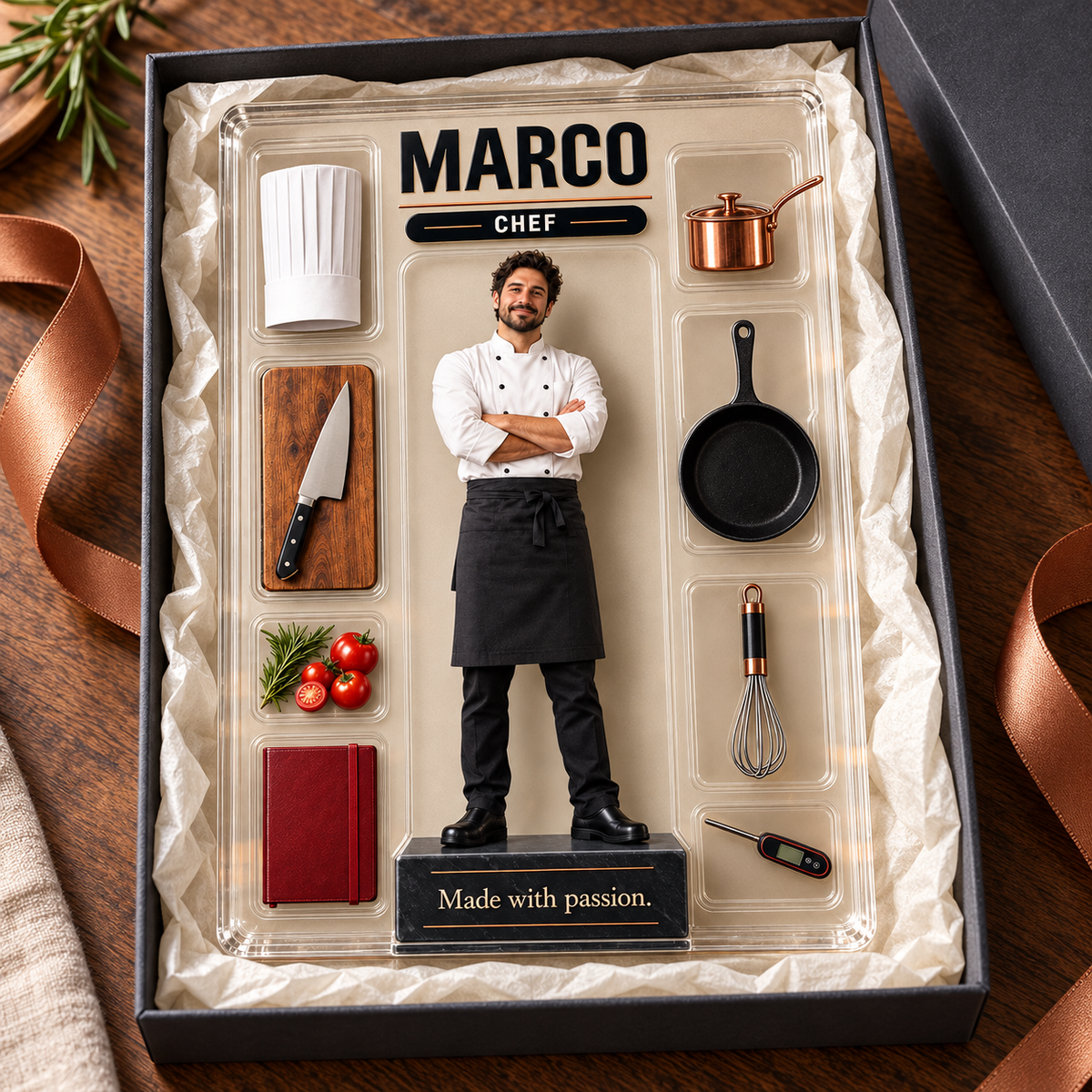Personalized Chef Acrylic Table Sign, Custom Shape Photo & Name Plaque, Kitchen Counter Decor, Gift for Chefs and Cooking Lovers bc3f8f0c-2671-4a6a-8744-c2f8f6c342a8-B-ng-acrylic-u-b-p-trong-h-p-qu-3.png