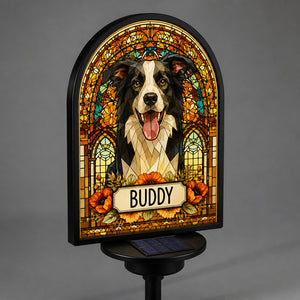 Custom Pet Stained-Glass Solar Garden Sign - Personalized Cut Metal Sign Led Solar bc5f91c5-3302-404c-97ba-40c88826d6ad.jpg