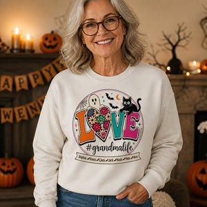 Halloween LOVE #grandmalife Names Sweatshirt - Personalized Sweatshirt bc61cce2-4dcb-4a41-b279-45c805989d8a.jpg