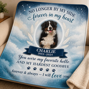 Pet Memorial Photo Blanket – Forever In My Heart - Personalized Blanket bc97b472-1677-4805-b931-a439daadd9d3.jpg