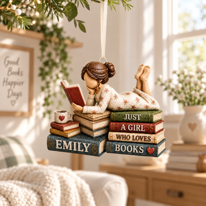 Personalized Book Lover Ornament, Custom Reader Christmas Gift, Bookworm Acrylic Ornament, Gift For Her, Bookish Tree Decor bcb693f0-22df-4364-b2d2-02fb116d37a3-e49bafe7-0949-4535-a5ba-086d19b179ea.png
